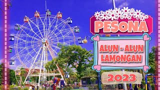 PESONA ALUN-ALUN LAMONGAN 2023 || ASIK BUAT BERSANTAI BERSAMA KELUARGA