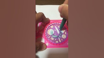 Satisfying and relaxing Spirograph design video ASMR #shorts #spirograph #asmr #satisfying #relaxing