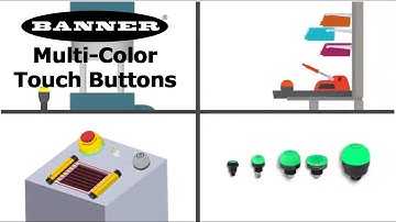 Banner Multi Color Touch Buttons