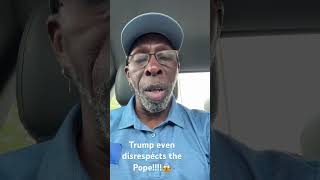 Trump disrespects Pope #trumpnews #popeleoxiv #trumppopeleo #trumpunhinged