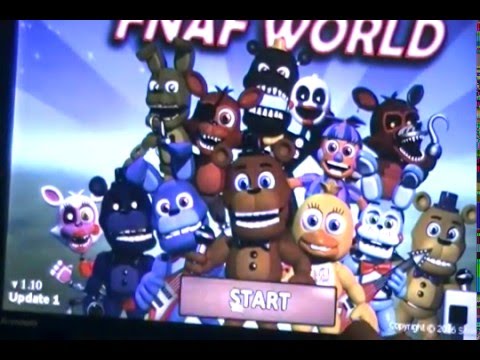 How Many Charactes Are In Fnaf World