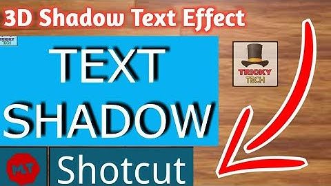 How to Create 3D Shadow Text Effects in Shotcut Video Editor | Shotcut Advance Tutorial