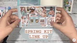 Spring Planner Kit Line Up // ft @JessicaHearts @plannerpixieco @scribbleprintsco