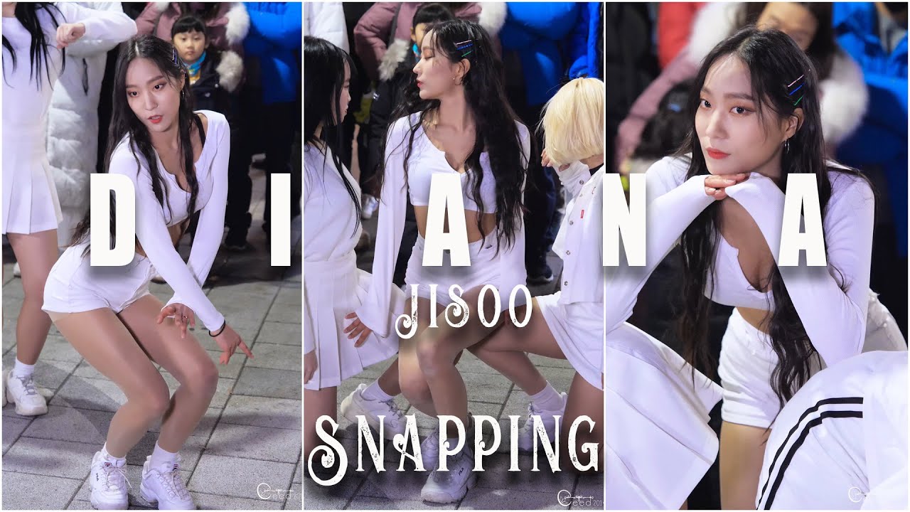 200126 댄스팀 다이아나 DIANA 지수 'Snapping 스네핑' @홍대버스킹 4K 60P 직캠