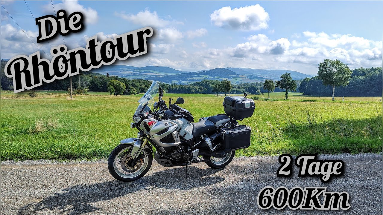 Mit dem Motorrad durch die Rhön. Unterwegs im Land der offenen Ferne.