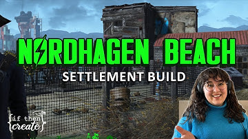 Nordhagen Beach - a cozy and realistic fallout 4 settlement build! (no mods)