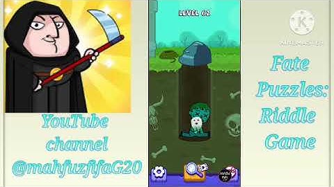 Fate puzzle level 62 🎮🌀🎮 Brain Riddle Game | walkthrough, Android, offline gameplay || @MahfuzFIFA