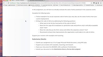 Week 2 Assignment Clarification Video-MANCOM