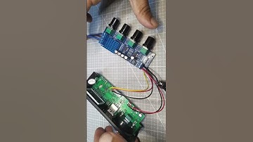 best class d bass  amplifier board  tpa3116d2 with tone #amplifier #tpa3116d2 #bluetooth