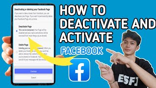 How to DEACTIVATE and ACTIVATE Facebook Account in 2023? PAANO MAG DEACTIVATE AT ACTIVATE NG FB?