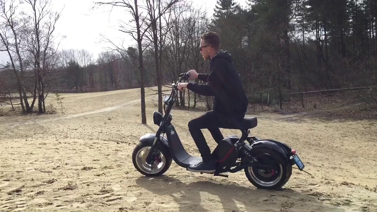 Ecruiser GTS all terrain! Escooter, elektrischescooter e scooter,  elektrische snorfiets - YouTube