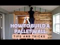 How to Build a Pallet Accent Wall | Miss DeWalt