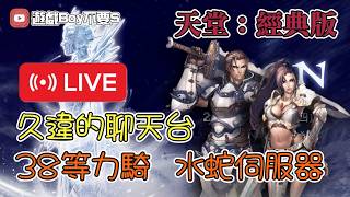 🔴 Live「遊戲boy不要s」【天堂：經典版】水蛇伺服器｜38等力騎｜久違的聊天台｜冰鏡湖前夕｜人少好多 #天堂 #lineageclassic