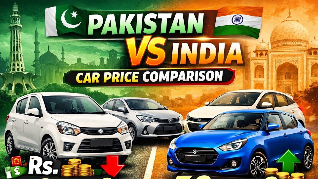Pakistan🇵🇰 🆚India🇮🇳 कार  prise Ka Compatino #travelvideo#villagevlog #pkistanvsindina