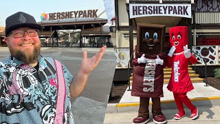 Hersheypark 2023: Best New Roller Coaster of 2023 & FREE Chocolate Factory Tour | Wildcat's Revenge