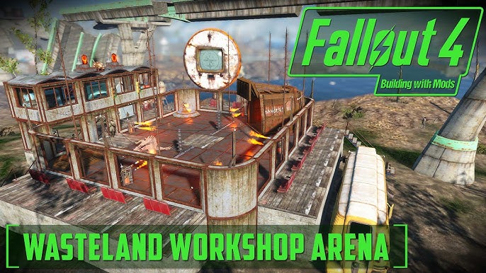 Wasteland Workshop Building With Mods Fallout 4 Youtube