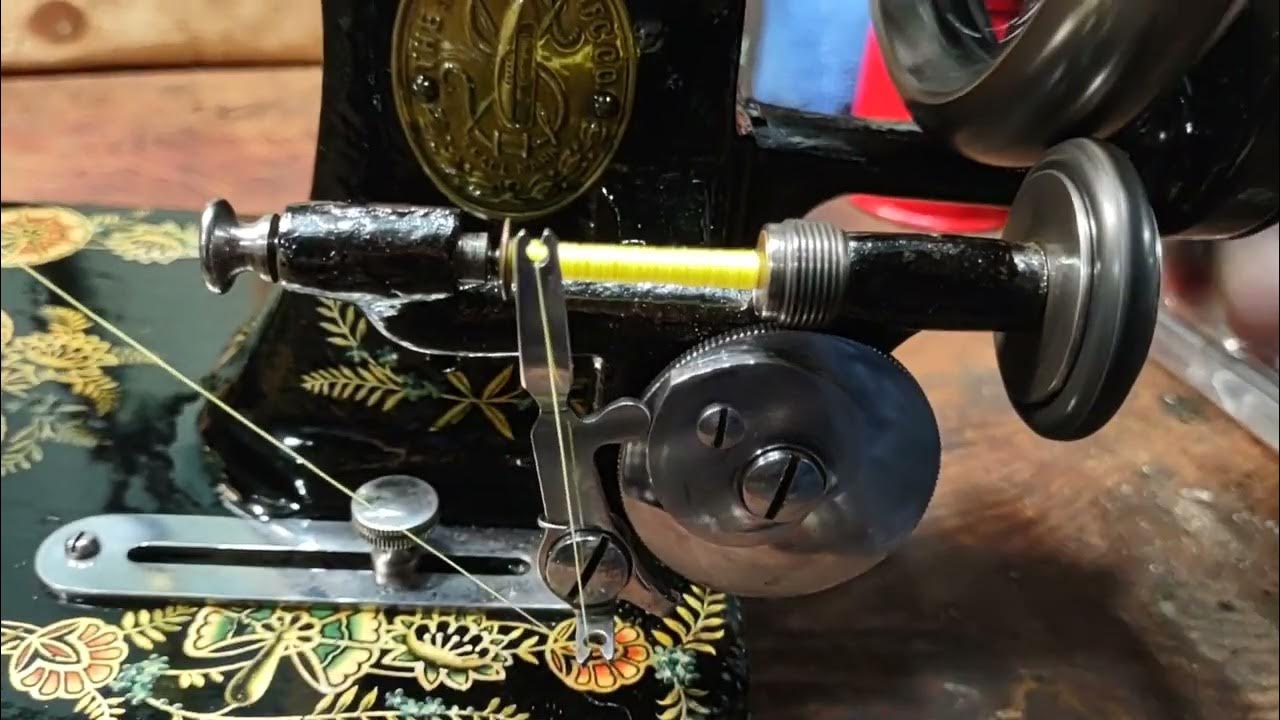 Bobbin Winding 1904 Singer 48k YouTube