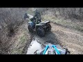 Can Am XMR 570 outland and Can am renegade XMR 1000r out for a little fun in the mud.