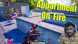 Appartment On Fire - Most Thrilling Match On PubgMobile #passionofgaming #90sgamer #pubgmobile #BGMI