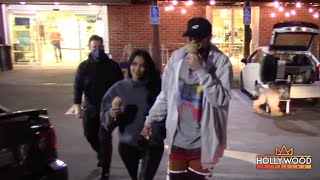 Kim Kardashian \& Pete Davidson Grab Ice Cream at Rite-Aid!!