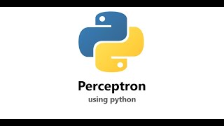 Perceptron in python