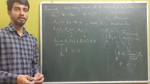 The integral of a Non negative function