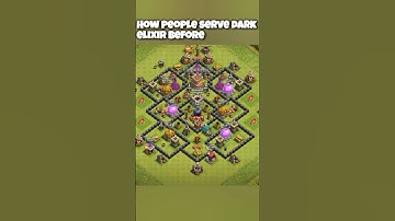 Dark Elixir in 2014|| Clash of Clans|| #clashofclans #coc #memories #ytshorts #gaming #viral