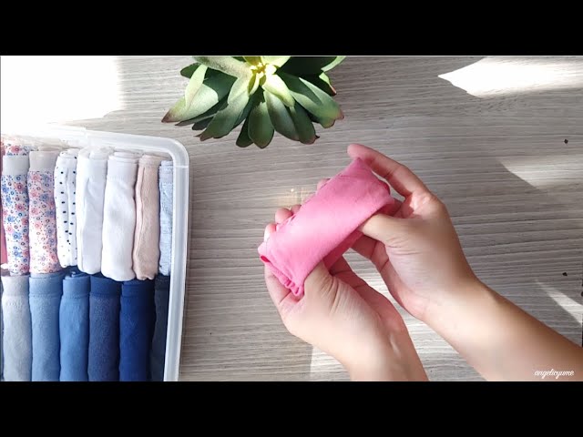 KonMari Method] How to fold Under wear -English edition- 