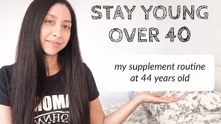 6 SUPPLEMENTS TO STAY YOUNG | anti-aging over 40