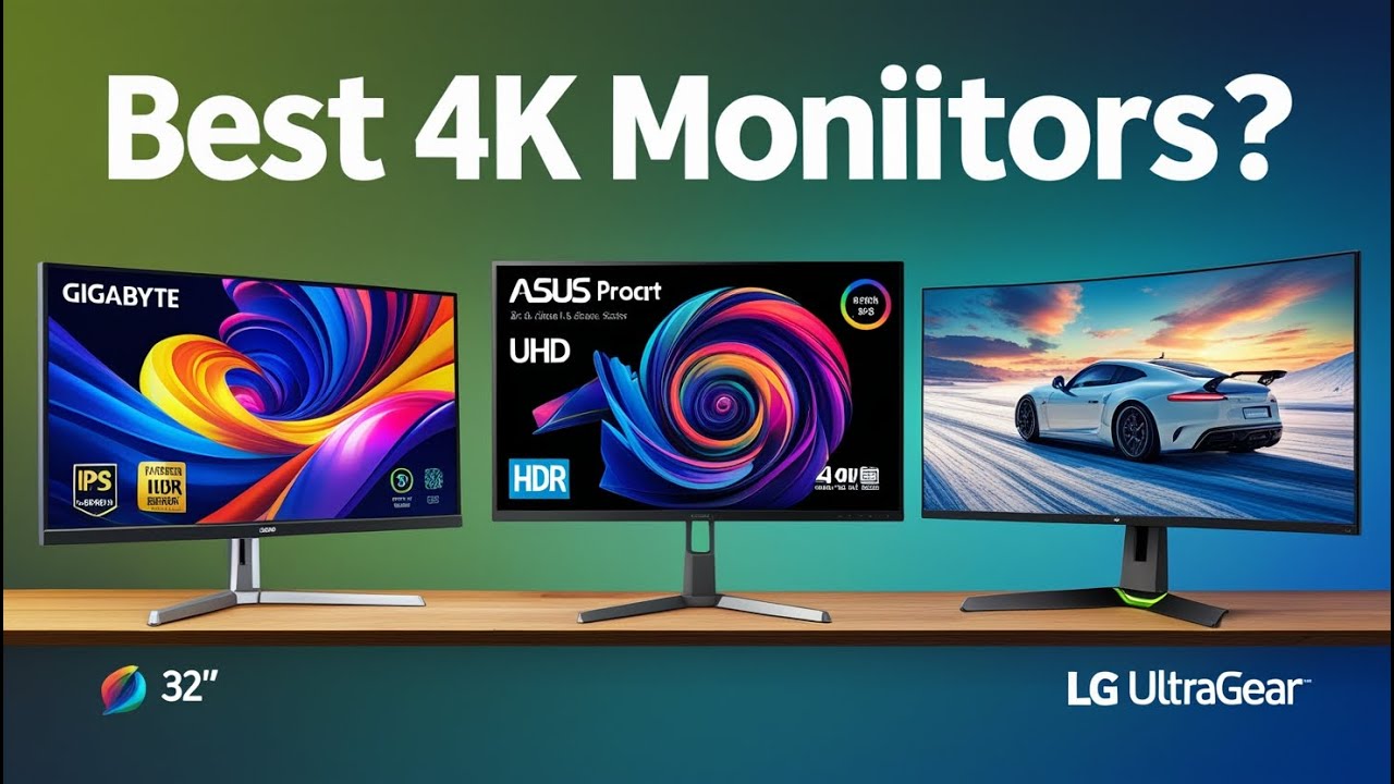 Best 4K Monitors 2025 | TOP 5 Monitor [Picks] - YouTube