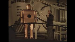 [4k, 50fps, color] 1939 New York World's Fair."The world of tomorrow" Featuring "Elektro the Robot"