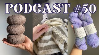 Knitting Podcast #50 - Sibling Sweater by Penrose Knits, DRK Shift Cowl, Knitting for Olive Yarn