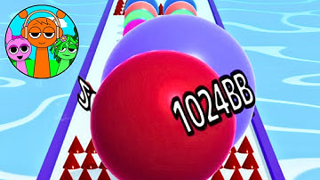 Ball Run 2048 Infinity Mode ♾️ vs Sprunki Beat 🎵 | Full Mod Music x Satisfying 2048 Merge - Part 2