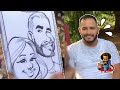 Worlds fastest caricaturist  artist for your party alani j lehigh valley