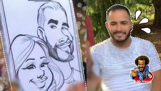 World’s Fastest Caricaturist | Artist for your party: Alani J, Lehigh Valley!