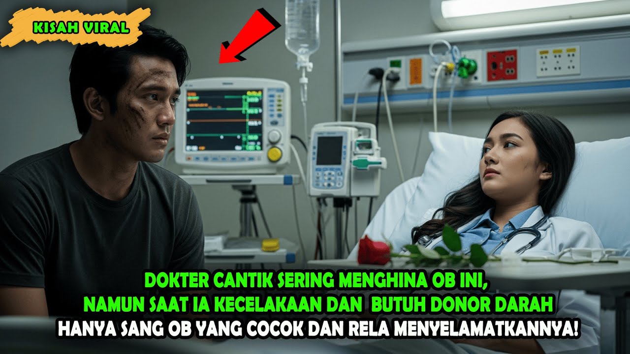 Dihina Setiap Hari, OB Ini Tetap Menolong Dokter Cantik yang Kekurangan Darah Akibat Kecelakaan