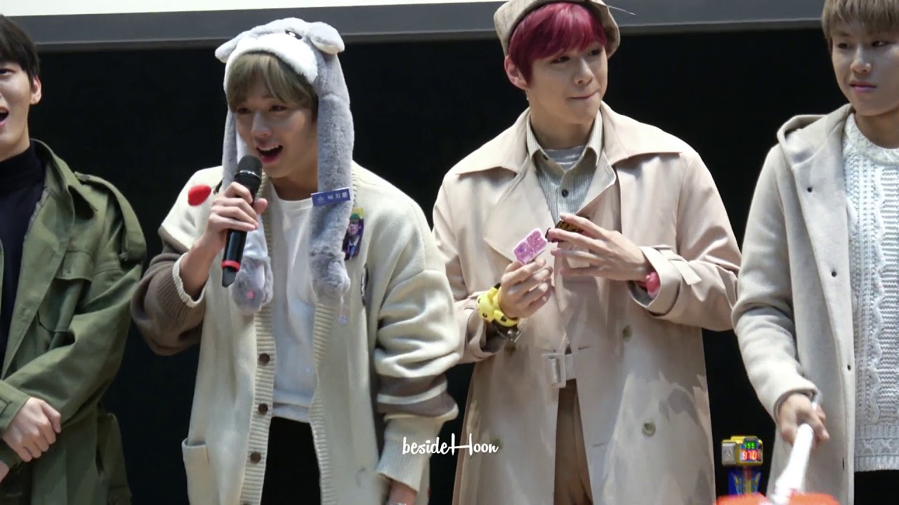 181124 목동 코바코홀 팬싸 엔딩 박지훈 위주