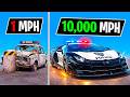 Every Time I Crash, My Police Car Gets FASTER in GTA!