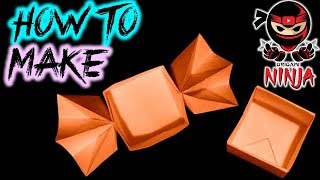 How To Fold: Origami Candy Shaped Box