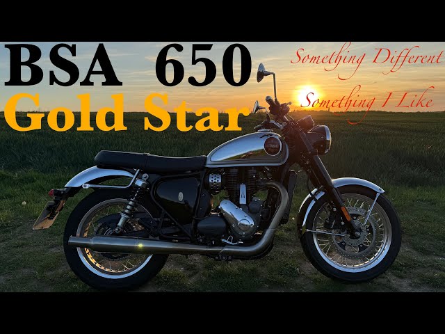 BSA 650 Gold Star - Something Different - YouTube