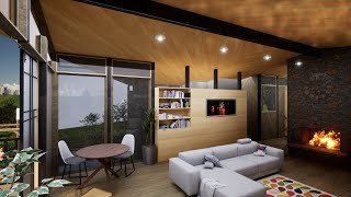 Freelance 3D Exhibition Designer Dubai - Townhouse Walkthrough