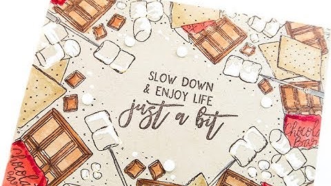 Unity Quick Tip: Copic Coloring on Kraft + Smore