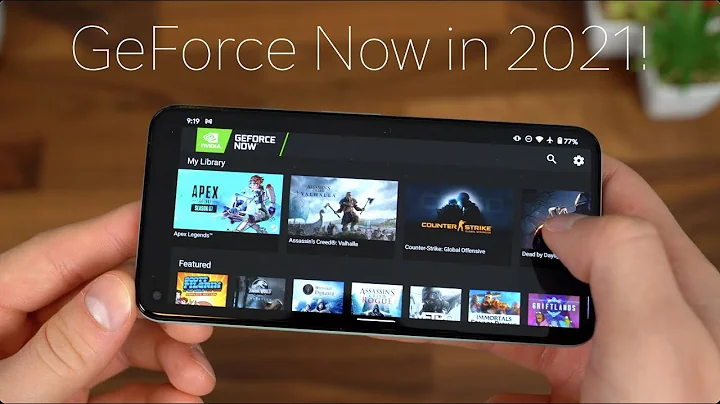 ¡Disfruta de los mejores juegos en tu móvil con Nvidia GeForce Now en 2021!
