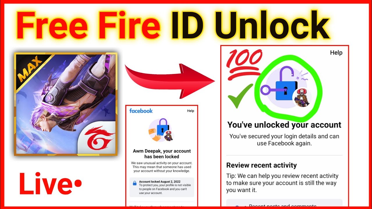 free fire facebook id password｜TikTok Search
