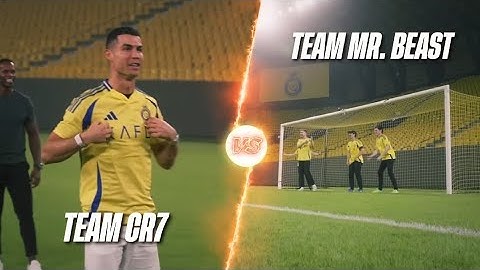 Cristiano Ronaldo vs MrBeast Goalkeepers | Can They Stop CR7?