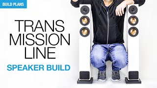 Building a Transmission Line 2.5Way Tower Speaker  by SoundBlab