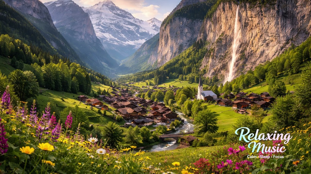 Fall Asleep Fast 🌙 Deep Sleep Music | Relaxing Piano & Rain Sounds for Anxiety Relief