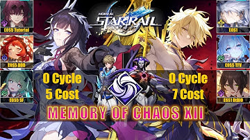 E1S0 Hysilens & E2S1 Phainon | New MoC 12 | 0 Cycle | Honkai Star Rail 3.5