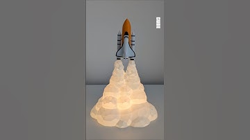 Space Shuttle Lamp | Cool DIY Project to 3D Print at Home