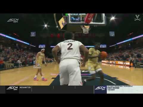 MEN'S BASKETBALL - Virginia vs. Georgia Tech Highlights